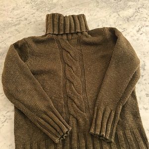 Tommy Bahama 100% cotton cable knit turtleneck sweater Medium